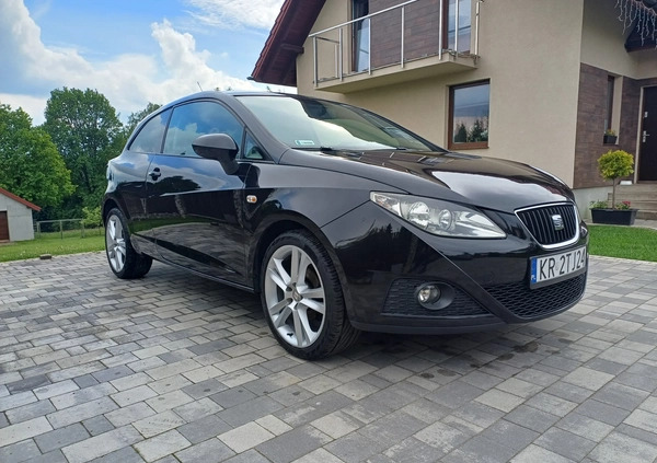 Seat Ibiza cena 17500 przebieg: 247000, rok produkcji 2008 z Dobczyce małe 232